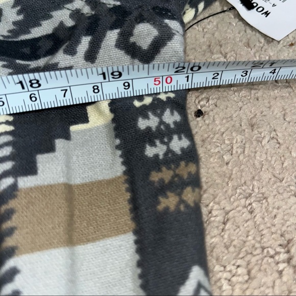 Woolrich button up NWT Aztec print size small Keystone print - Picture 4 of 10